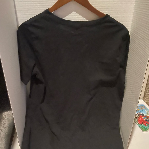 Women’s Bella Cannvas dancing queen, black short sleeve T-shirt—Large - Picture 4 of 4